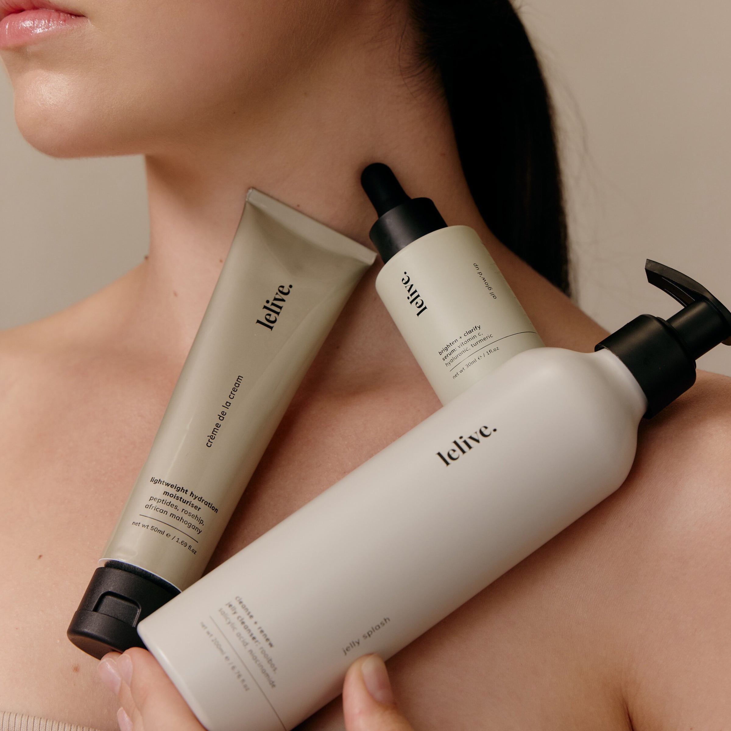best-selling | 3-step routine | clarify, brighten + glow