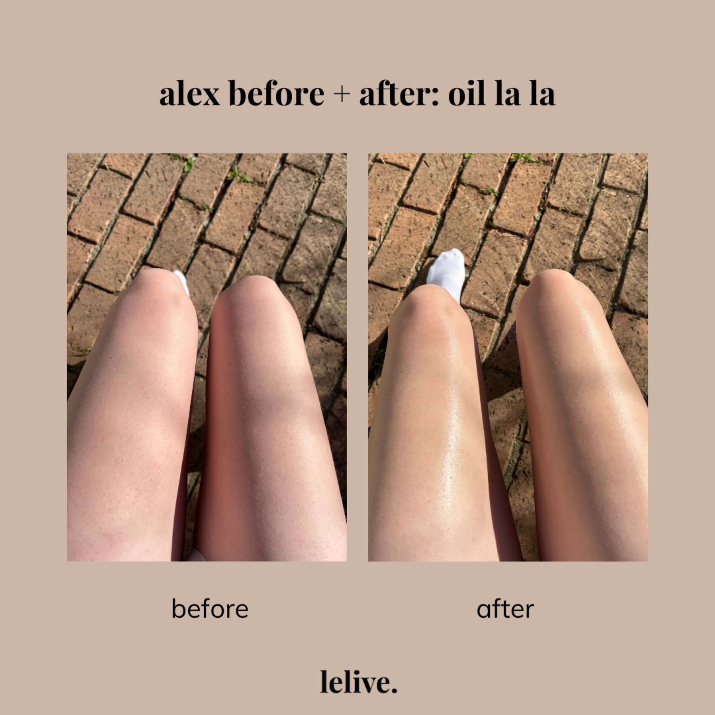 oil la la | brighten + glow body oil